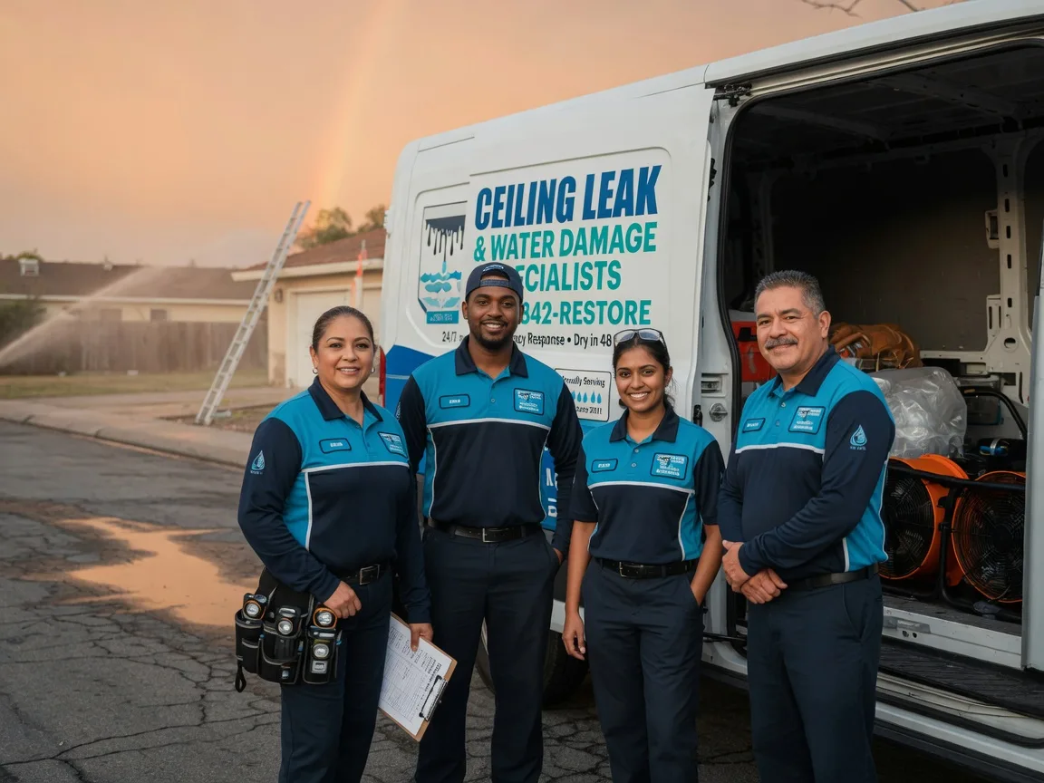 Ceiling Leak Cleanup company in Drifting, PA
