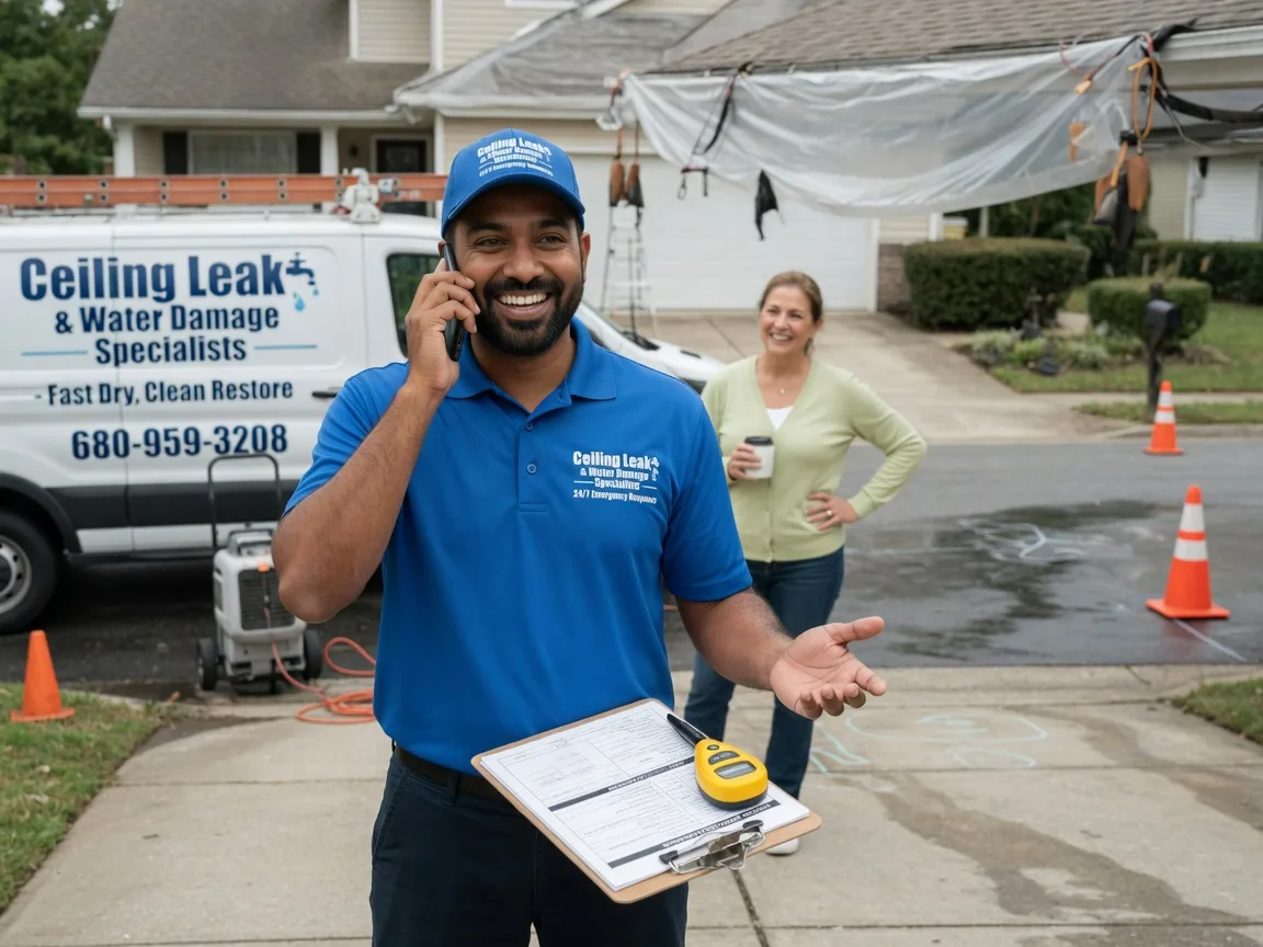 Ceiling Leak Cleanup Drifting, PA FAQs